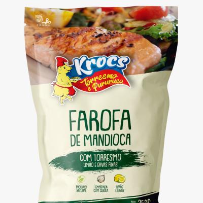 Farofa de Mandioca - Com Torresmo Limão e Ervas Finas 250g