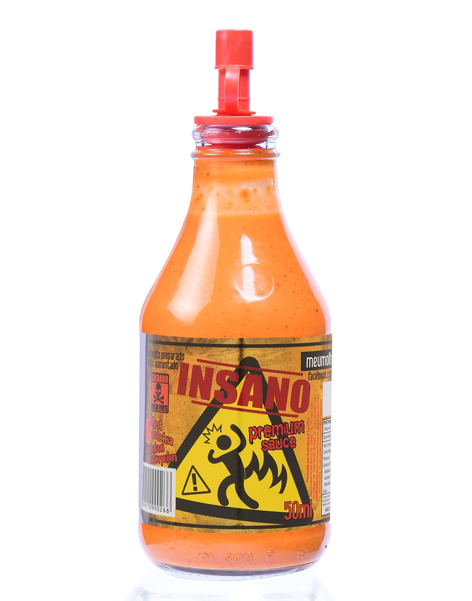 Molho de Pimenta - Insano - Premium Sauce 50 ml